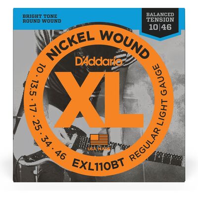 D'Addario EXL110BT Nickel Wound 10-46 elektromos gitárhúr