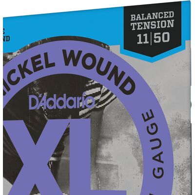 D'Addario EXL115BT Nickel Wound 11-50 elektromos gitárhúr