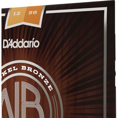 D'Addario NB1256 Nickel Bronze 12-56 akusztikus gitárhúr
