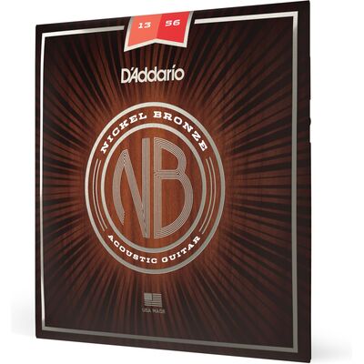 D'Addario NB1356 Nickel Bronze 13-56 akusztikus gitárhúr