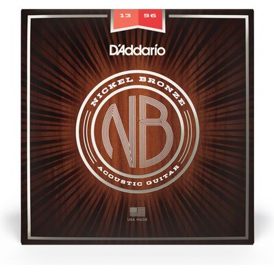 D'Addario NB1356 Nickel Bronze 13-56 akusztikus gitárhúr