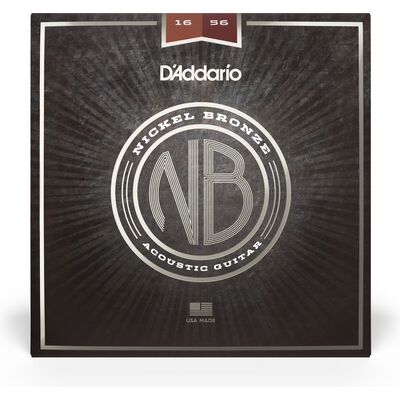 D'Addario NB1656 Nickel Bronze 16-56 akusztikus gitárhúr