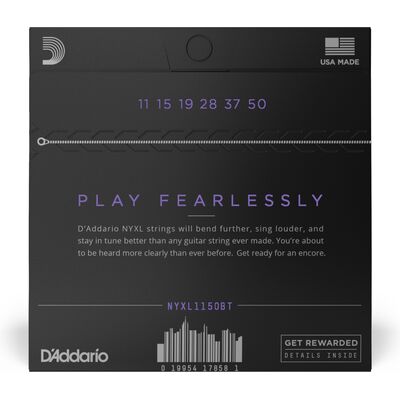 D'Addario NYXL1150BT Nickel Wound 11-50 elektromos gitárhúr