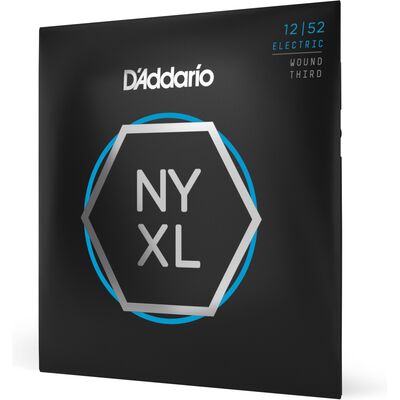 D'Addario NYXL1252W Nickel Wound 12-52 elektromos gitárhúr