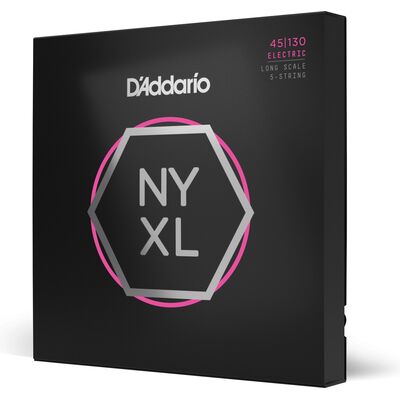 D'Addario NYXL45130 5-húros basszus gitárhúr