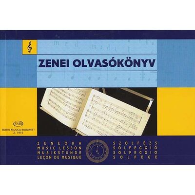 Zenei olvasókönyv - kotta