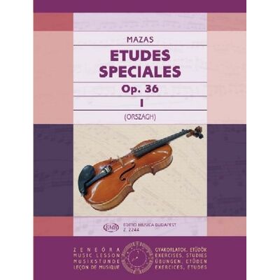 Études spéciales Op. 36 (Mazas) - kotta