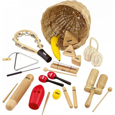 NINO Percussion NINOSET515 ütőhangszer szett, 15 részes