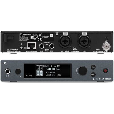 Sennheiser EW IEM G4-twin-B vezetéknélküli fülmonitor szett