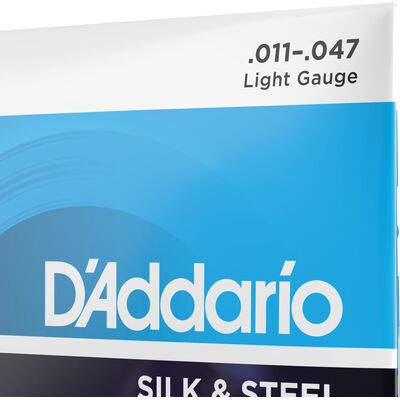 D'Addario EJ40 Silk&Steel 11-47 akusztikus gitárhúr