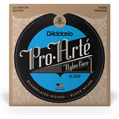 D'Addario EJ50 Black Nylon klasszikus gitárhúr