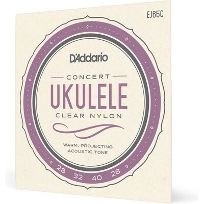 D'Addario EJ65C koncert ukulele húr
