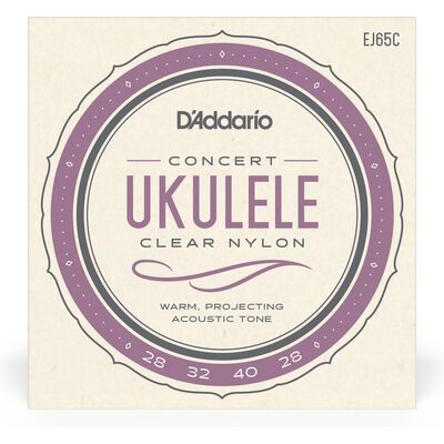D'Addario EJ65C koncert ukulele húr