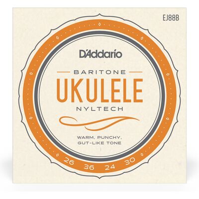 D'Addario EJ88B bariton ukulele húr