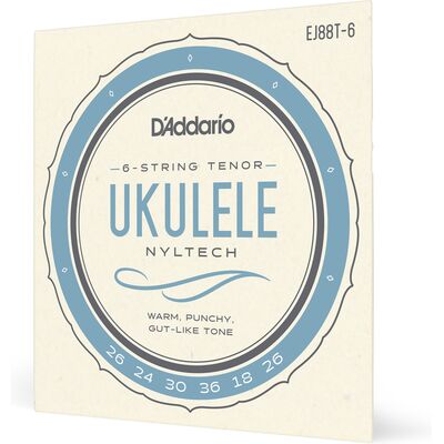 D'Addario EJ88T-6 tenor ukulele húr