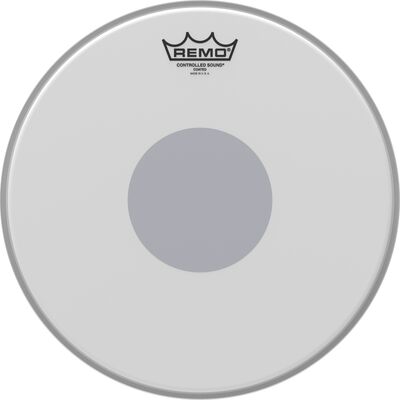 Remo CS-0116-10 Controlled Sound Coated Bottom Black Dot 16” dobbőr