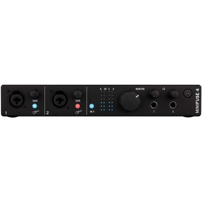 Arturia MiniFuse 4 Black USB hangkártya
