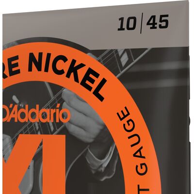 D'Addario EPN110 Pure Nickel 10-45 elektromos gitárhúr