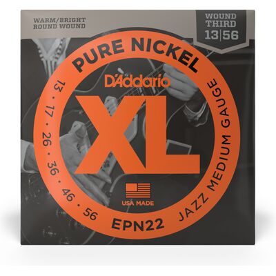 D'Addario EPN22 Pure Nickel 13-56 elektromos gitárhúr