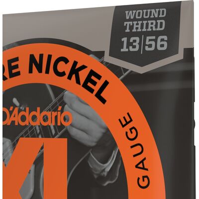 D'Addario EPN22 Pure Nickel 13-56 elektromos gitárhúr