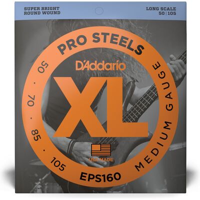 D'Addario EPS160 ProSteels 50-105 basszus gitárhúr