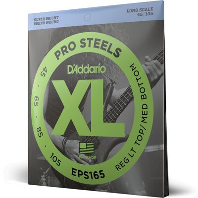 D'Addario EPS165 ProSteels 45-105 basszus gitárhúr