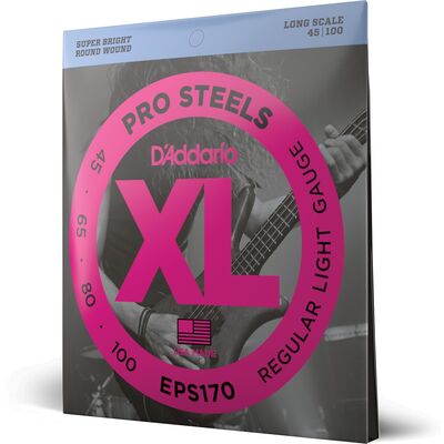 D'Addario EPS170 ProSteels 45-100 basszus gitárhúr