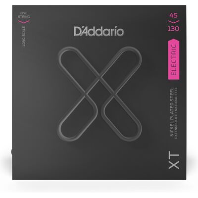 D'Addario XTB45130 Coated Nickel Wound 45-130 basszus gitárhúr