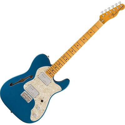 Fender American Vintage II 1972 Telecaster Thinline MN Lake Placid Blue elektromos gitár