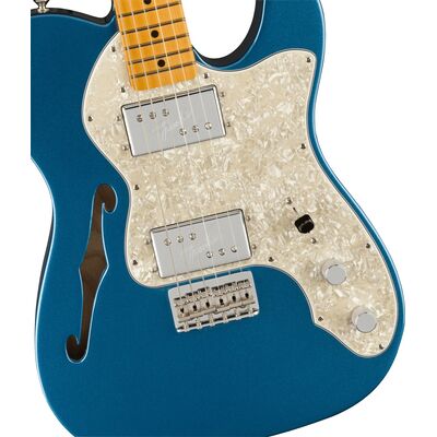 Fender American Vintage II 1972 Telecaster Thinline MN Lake Placid Blue elektromos gitár