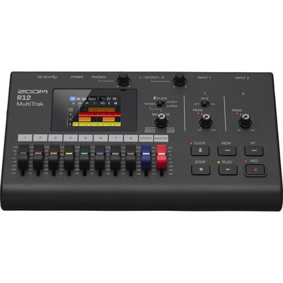 Zoom R12 MultiTrak soksávos hangfelvevő