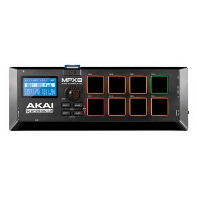 Akai Professional MPX8 pad kontroller és hangminta lejátszó