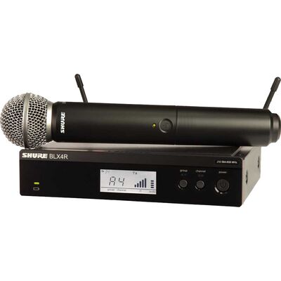 Shure BLX24RE/SM58 vezetéknélküli kézi mikrofon szett