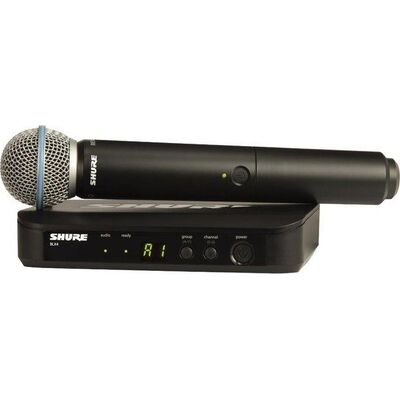 Shure BLX24E/B58 vezetéknélküli kézi mikrofon szett