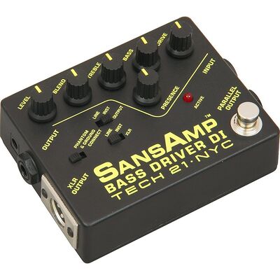 Tech 21 SansAmp Bass Driver DI basszusgitár előfok effektpedál