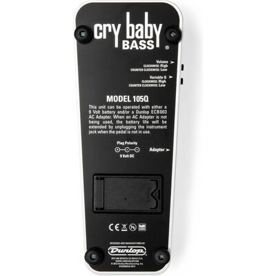 Dunlop 105Q Cry Baby Bass Wah effektpedál
