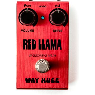 Dunlop WM23 Way Huge Smalls Red Llama Overdrive MkIII effektpedál