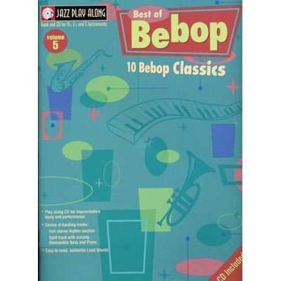 Jazz Play-Along Vol. 5 - Best of Bebop - kotta