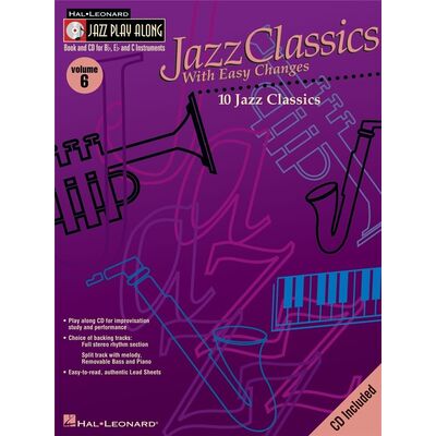 Jazz Play-Along Vol. 6 - Jazz Classics - kotta
