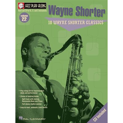 Jazz Play-Along Vol. 22. - Wayne Shorter - kotta