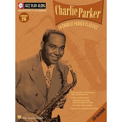 Jazz Play-Along Vol. 26. - Charlie Parker - kotta