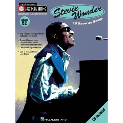 Jazz Play-Along Vol. 52. - Stevie Wonder - kotta
