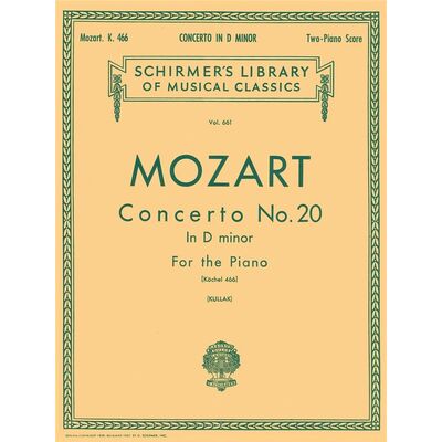 Concerto No. 20 in D-minor (Piano Duet)  - kotta