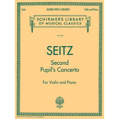Second Pupil's Concerto For Violin and Piano (Seitz) - kotta