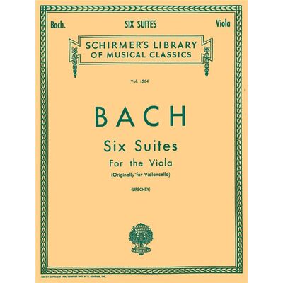 Six Suites for the Viola (Bach) - kotta