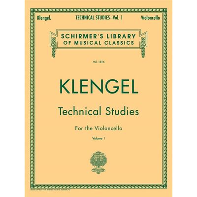 Technical Studies for the Violoncello (Klengel) - kotta