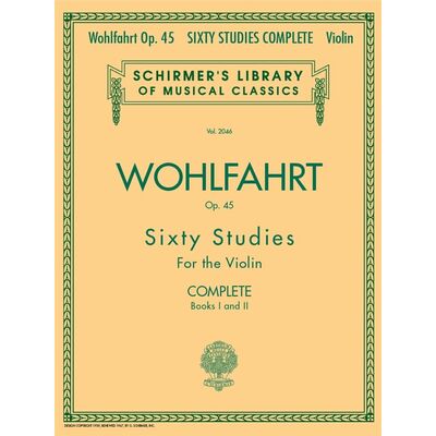 60 Studies for the violin (Wohlfahrt) - kotta