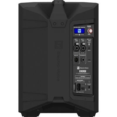 Electro-Voice EVERSE 8 Black időjárásálló akkumulátoros Bluetooth aktív hangfal