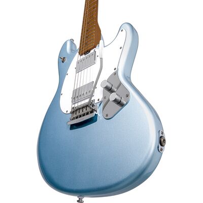 Sterling by Music Man S.U.B. StingRay SR50 Firemist Silver elektromos gitár