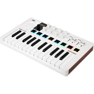 Arturia MiniLab 3 White USB MIDI kontroller billentyűzet